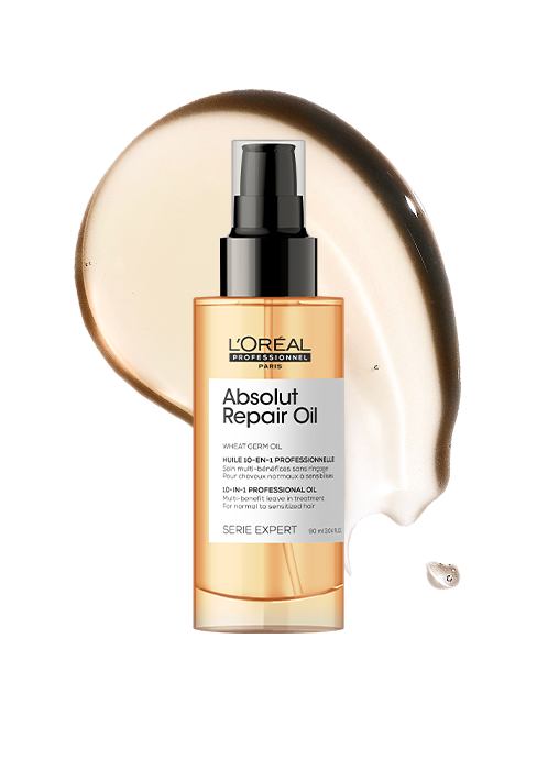 Aceite de reparador para el cabello